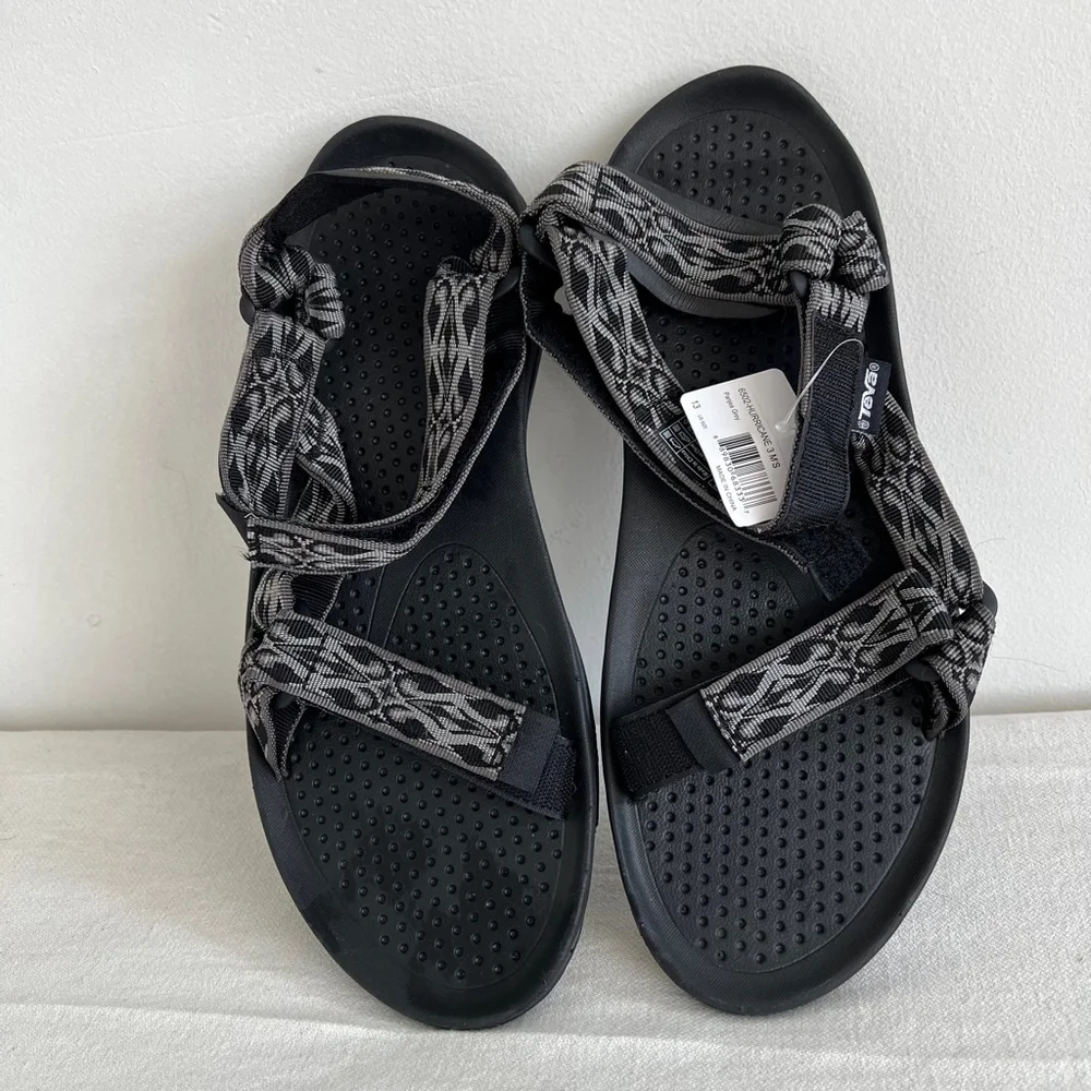 New Teva Original Universal sandals in black and gray SIZE 13